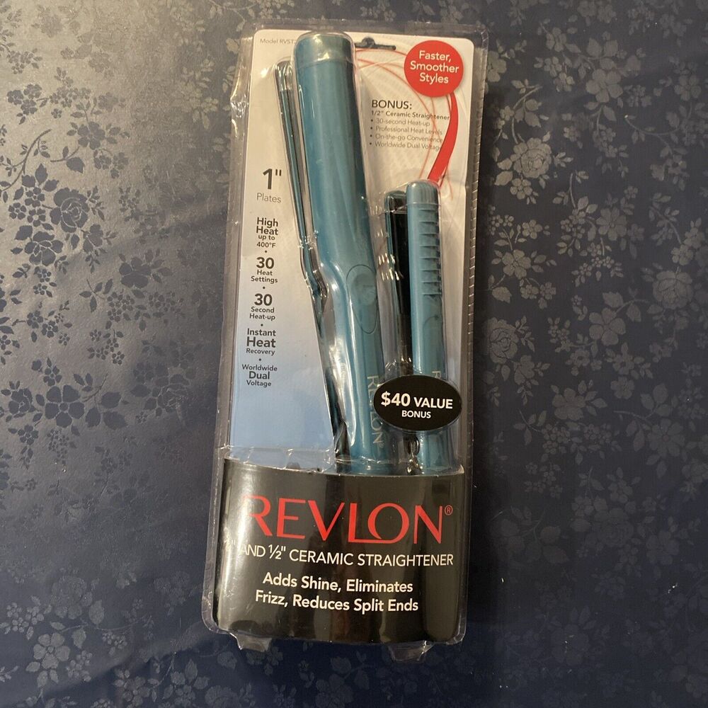 Revlon 1” And A 1/2” Hair Straightener-new